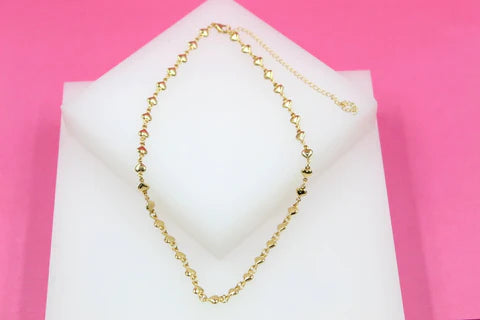 18K Gold Heart Necklace | Frankie J | Coretrade