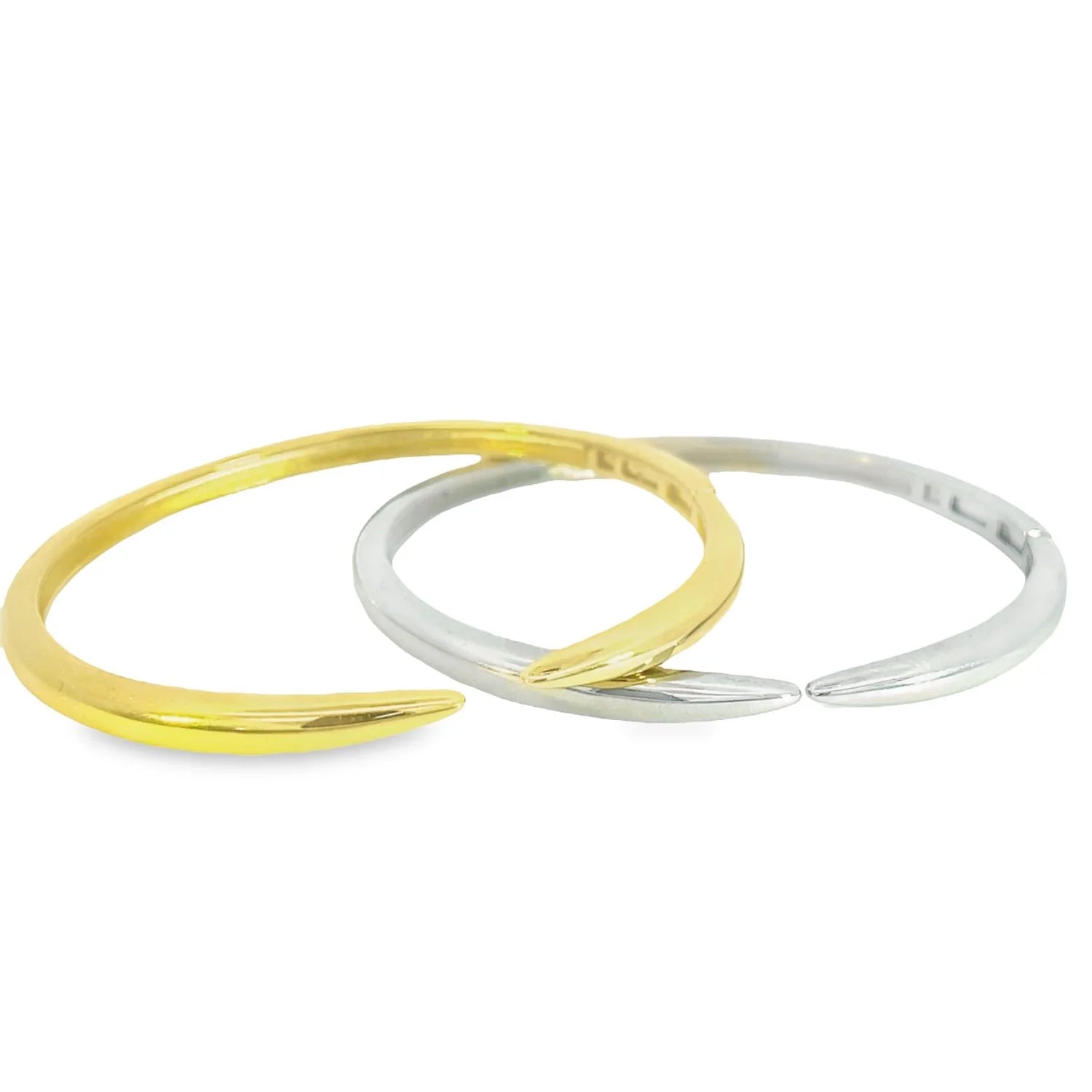 Claw Skinny Plain Bangle Bracelet | Frankie J | Coretrade