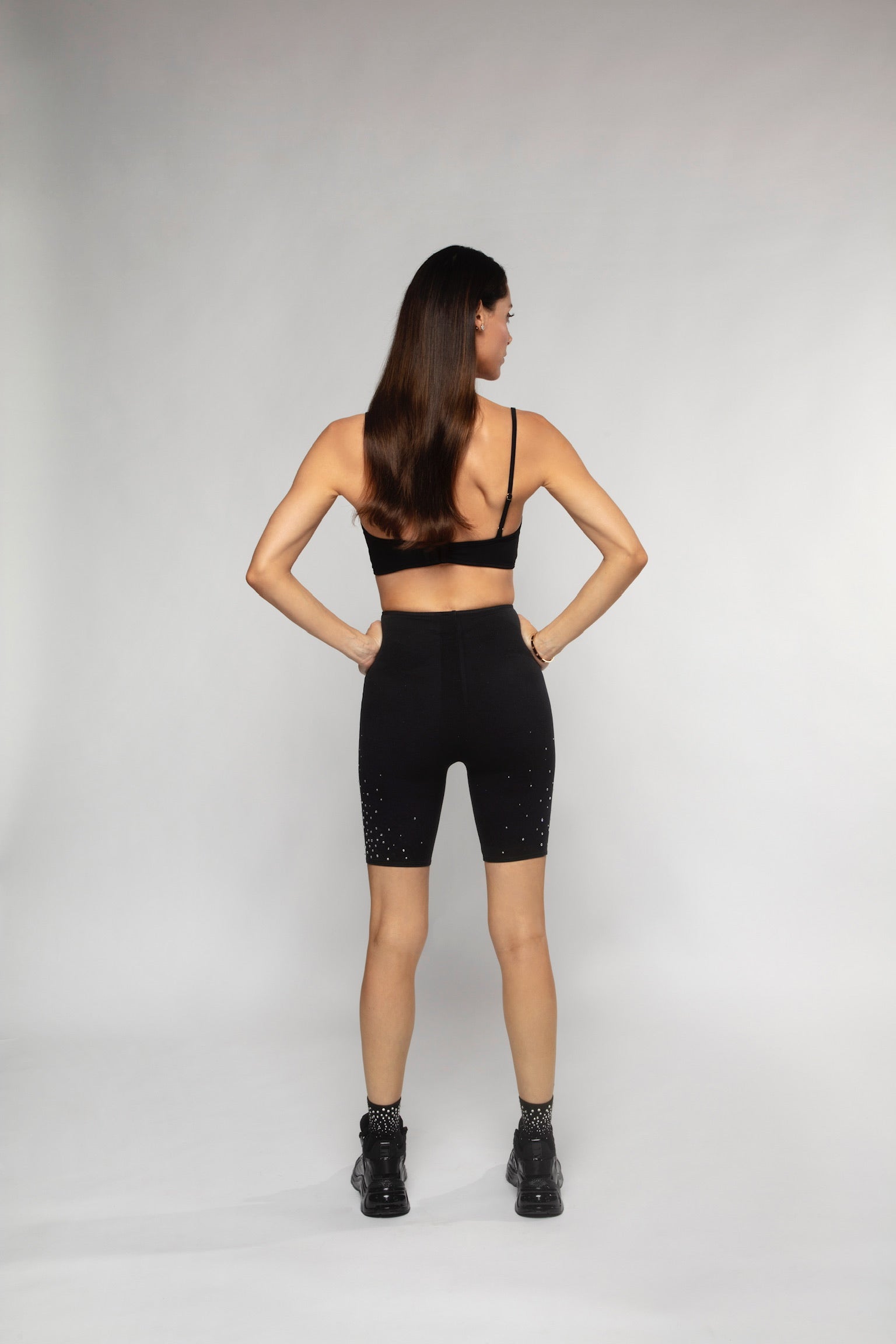 Lizzy Crystal Bike Short | Lindsi Lane | Coretrade Boca Raton FL