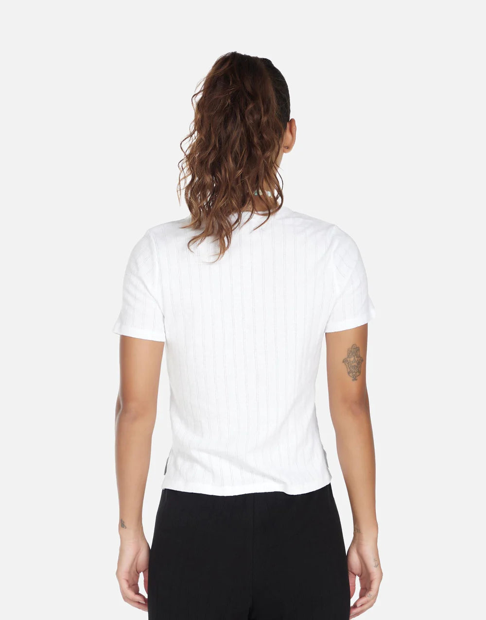 NOTTINGHAM CROP TOP | Michael Lauren | Coretrade located in Boca 