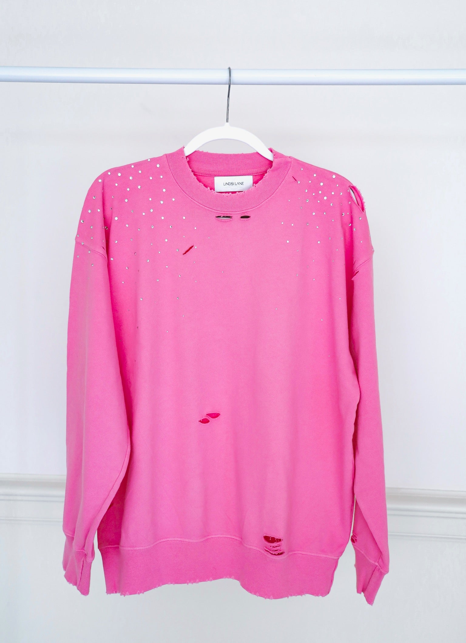 Lizzy Crystal Sweatshirt | Lindsi Lane | Coretrade Located in Boca Raton FL