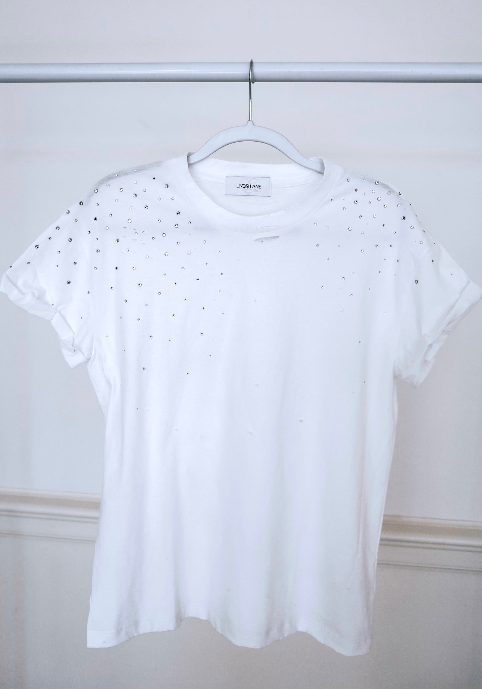 Lizzy Crystal Tee | Lindsi Lane | Coretrade located in Boca Raton 