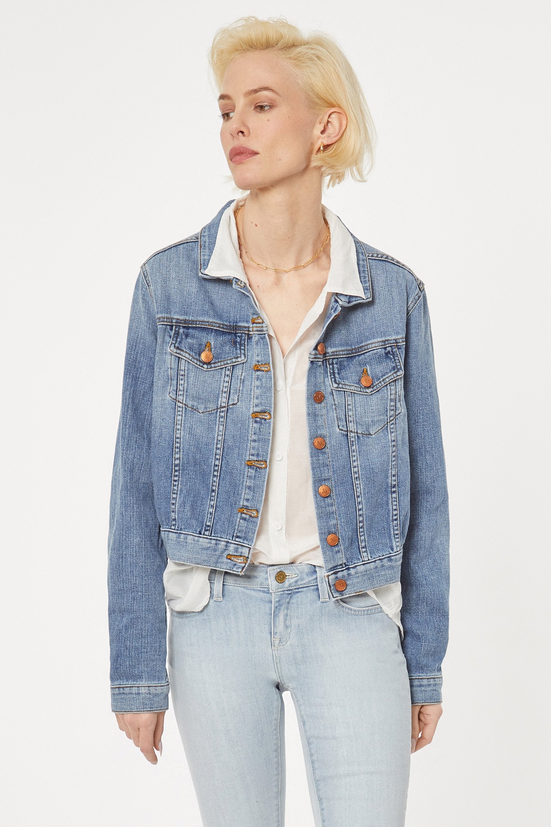 Crop Denim Jacket